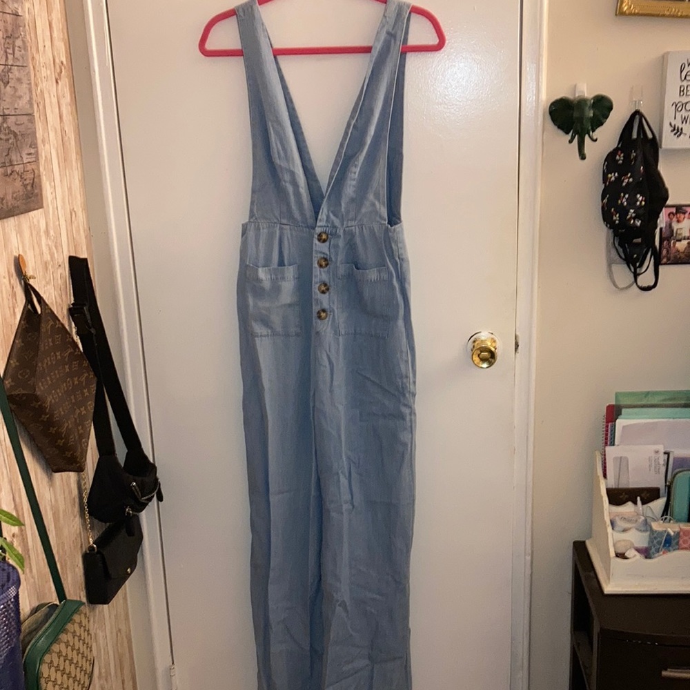 Denim jumpsuit